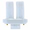 Current GE Ecolux 18 W T4 5.2 in. D X 5.8 in. L CFL Bulb Warm White A-Line 2700 K 1 pk 97598 - alternate 1